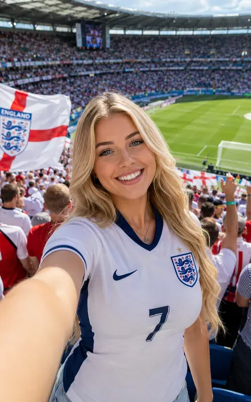 Football Influencer Stadium Selfies