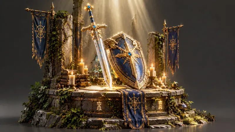 3D Fantasy Game Props Assets