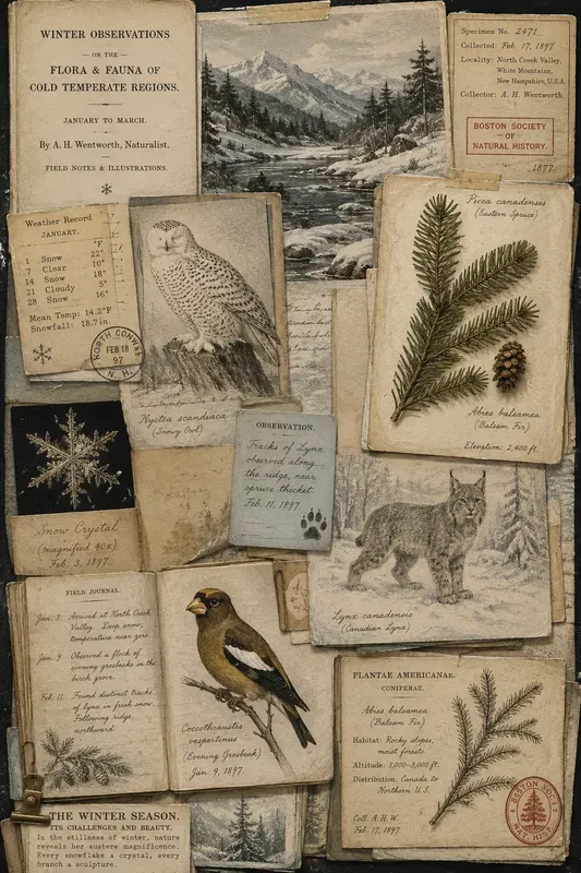 Natural History Collages