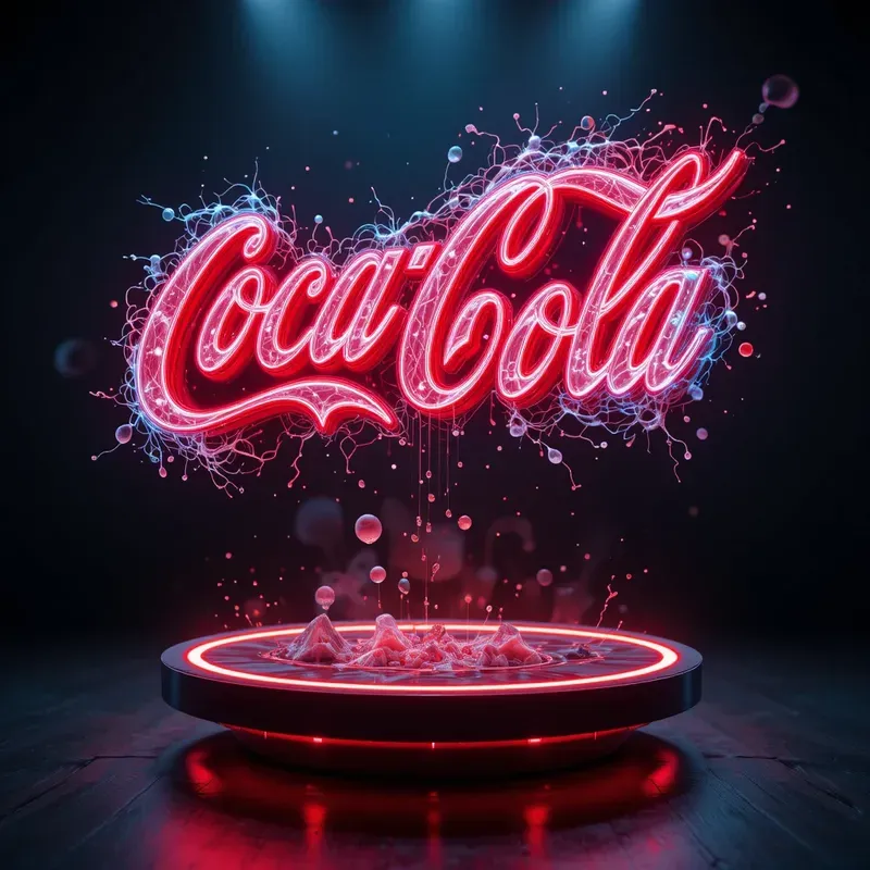 3D Levitating Logo Holograms