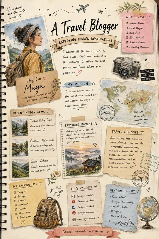 Notebookstyle Personal Brand Story Posts