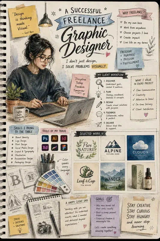 Notebookstyle Personal Brand Story Posts
