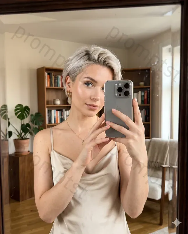 Instagram Influencer Mirror Selfies