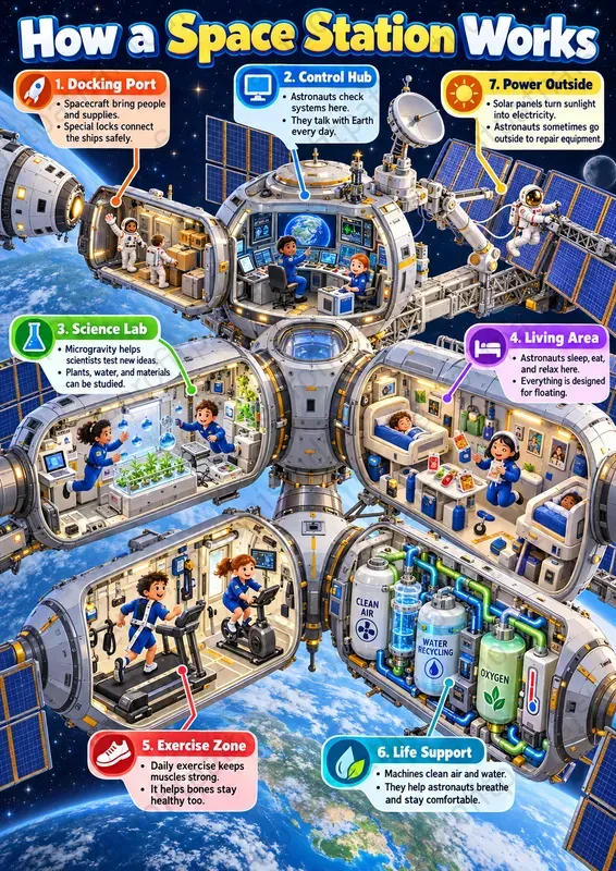 Kids 3D Learning Infographic Makers