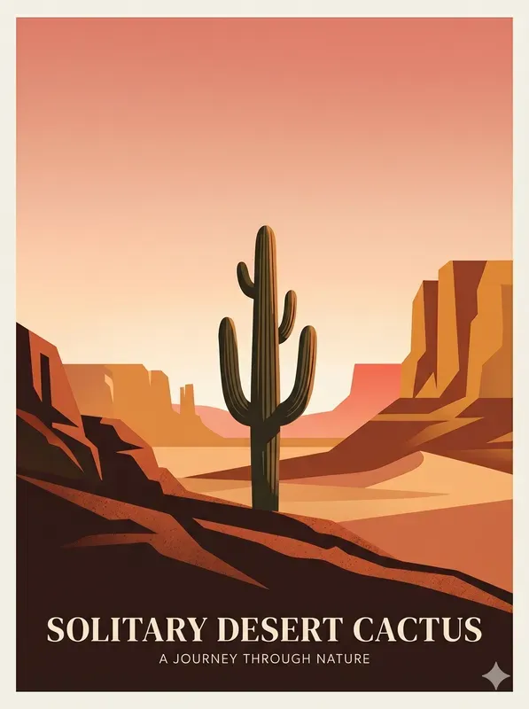 Minimal Scenic Poster Art