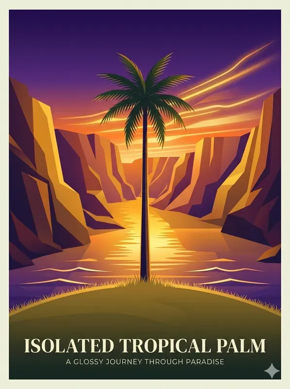 Minimal Scenic Poster Art