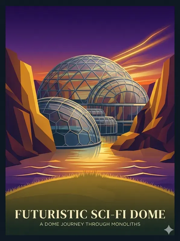 Minimal Scenic Poster Art