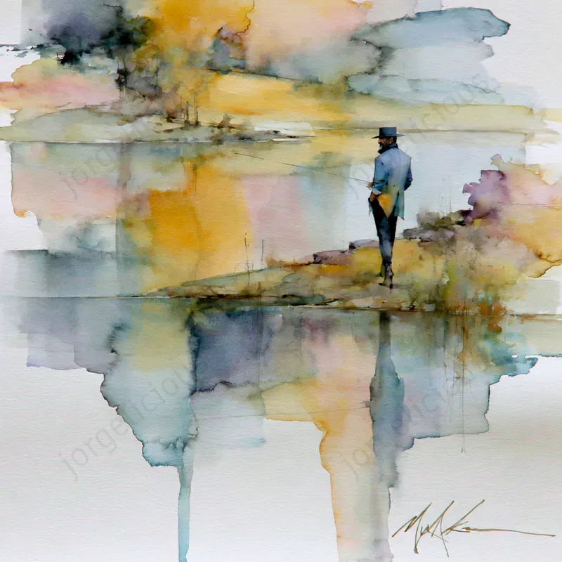 Expressive Watercolor Scenes