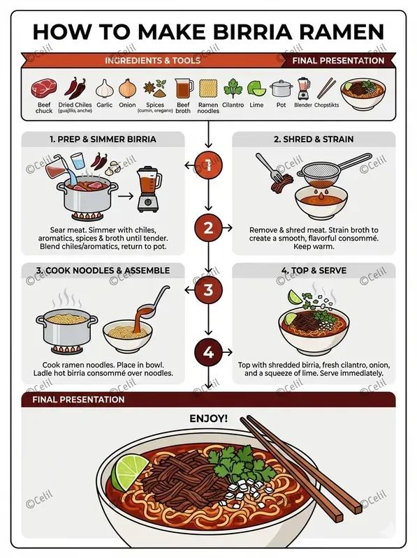 Premium Recipe Infographics