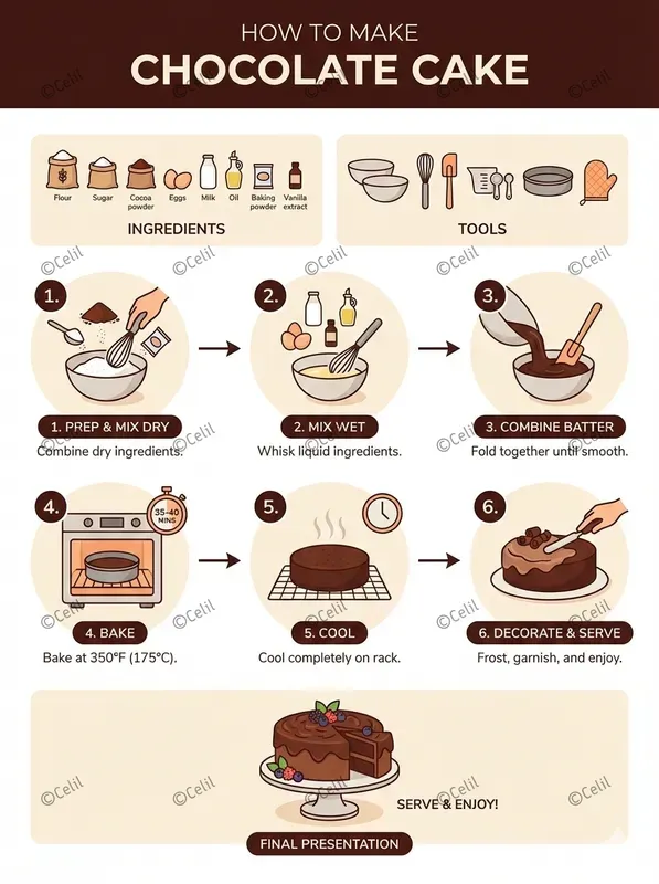 Premium Recipe Infographics