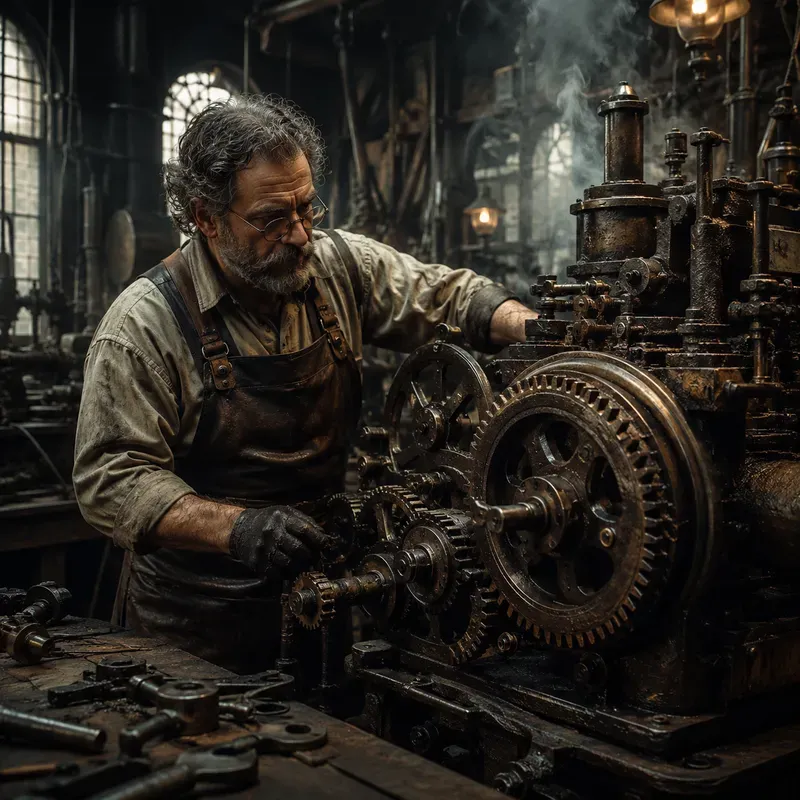 Vintage Industrial Machines