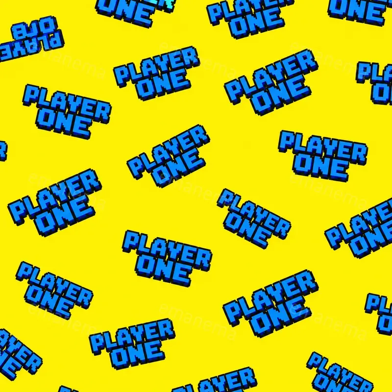 8 Bit Retro Pixel Font Textures