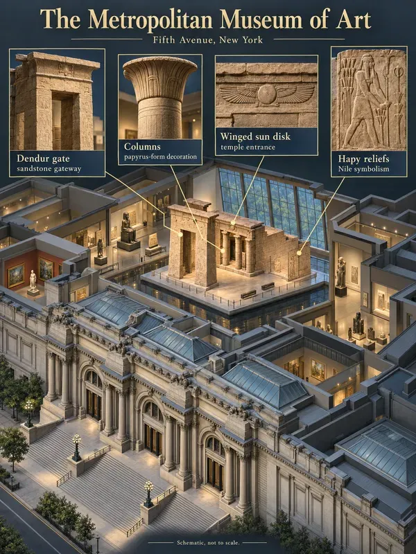 Isometric Museum Cutaway Infographics