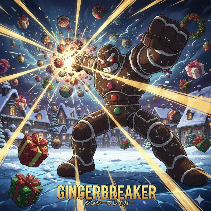 Christmas Anime Battle Scenes