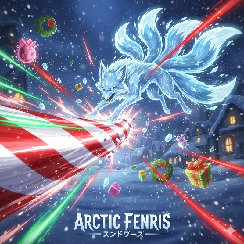 Christmas Anime Battle Scenes