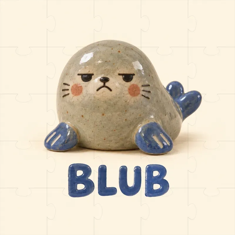 Kawaii Ceramic Character Icons