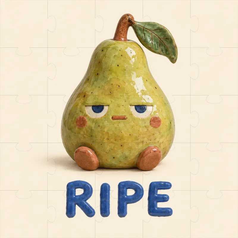 Kawaii Ceramic Character Icons