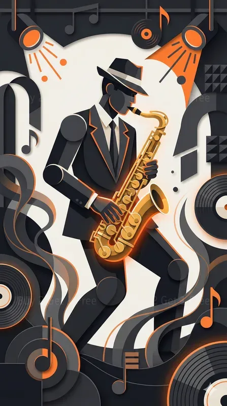Premium Vector Poster Art Bold Modern