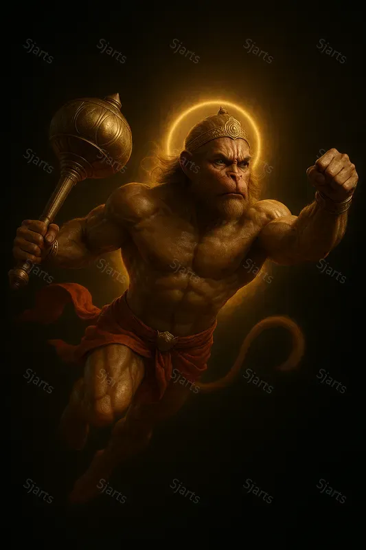 Divine Hindu God Portraits