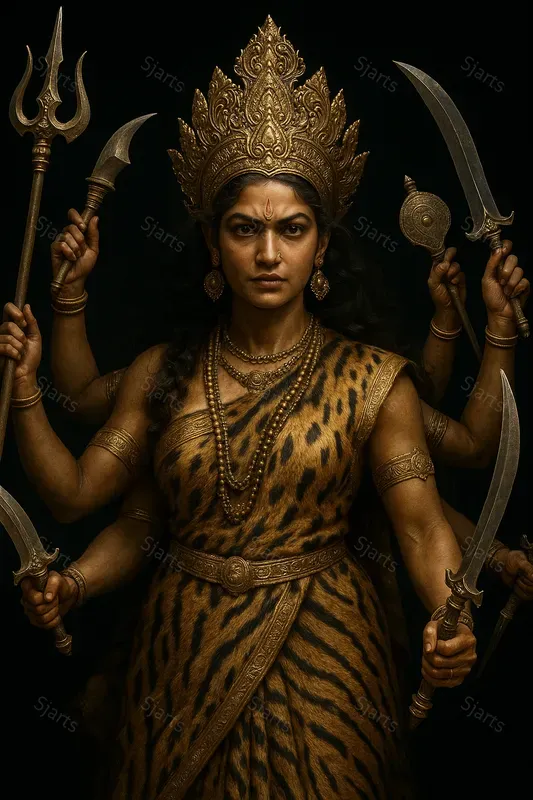 Divine Hindu God Portraits