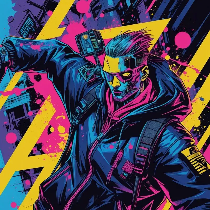 Streetwear Neon Art Designs