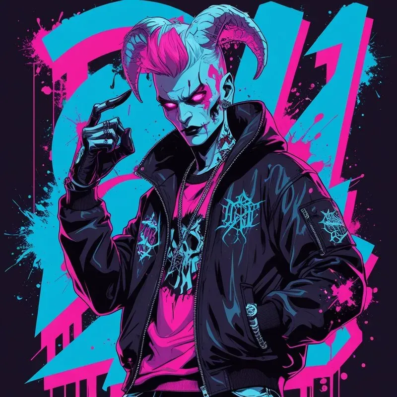 Streetwear Neon Art Designs