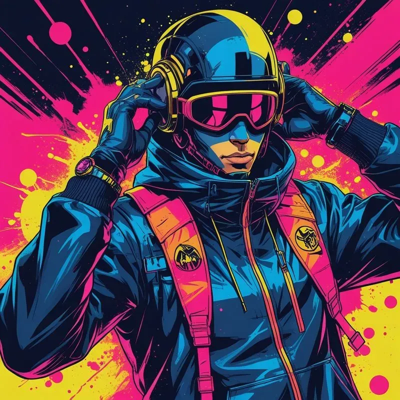 Streetwear Neon Art Designs