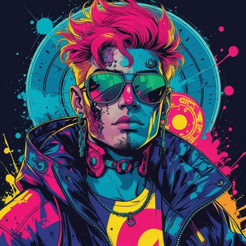 Streetwear Neon Art Designs