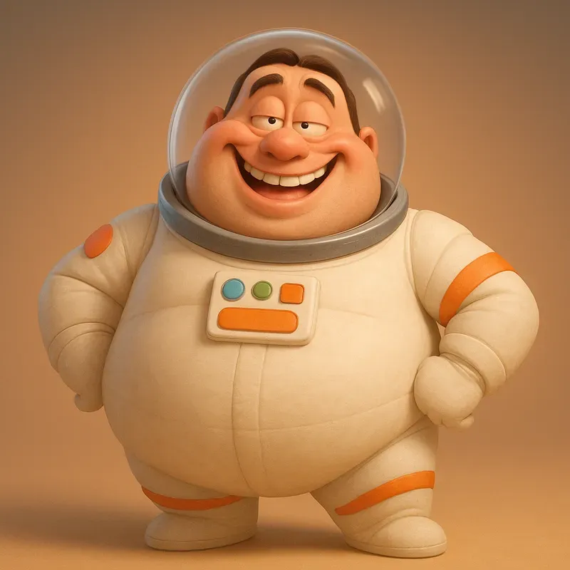Funny Chubby Pixar Characters