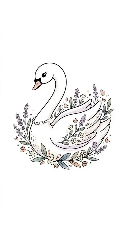 Cute Doodle Elegant Animal Icons