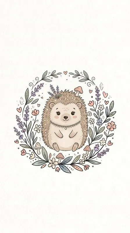 Cute Doodle Elegant Animal Icons