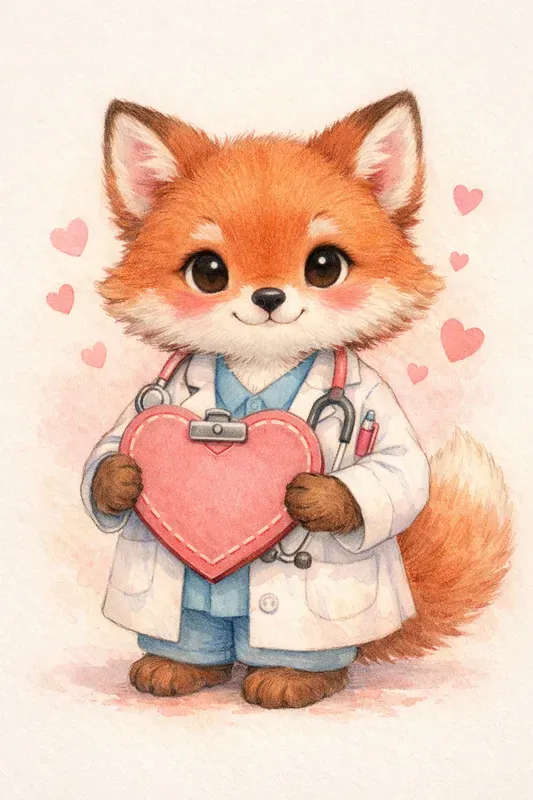 Valentine Woodland Animal Professions