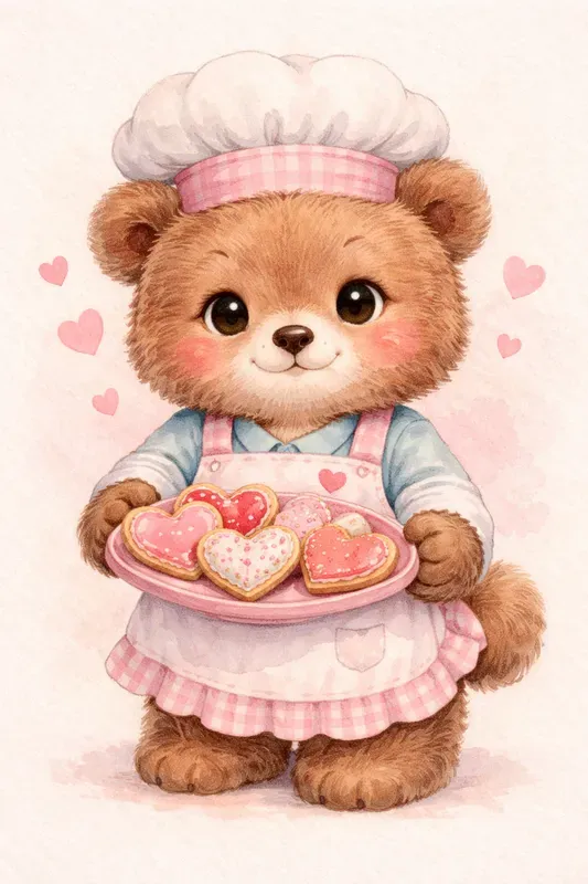 Valentine Woodland Animal Professions