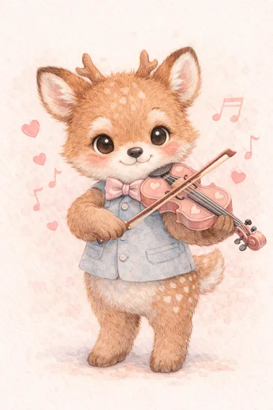 Valentine Woodland Animal Professions