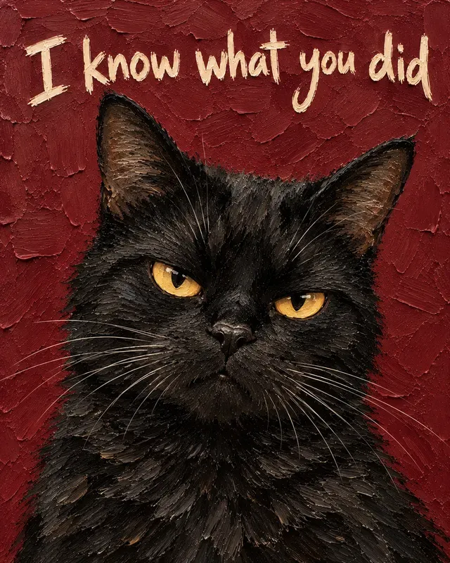 Funny Textured Animal Art