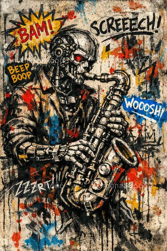 Urban Grit Neoexpressionist Souls