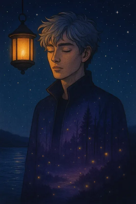 Portraits Blending With Landscapes