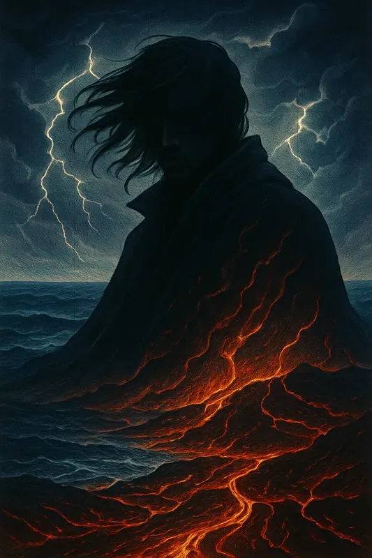 Portraits Blending With Landscapes