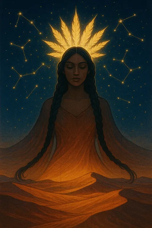 Portraits Blending With Landscapes