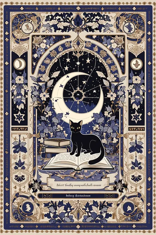 Dark Fantasy Halloween Tarot Cards