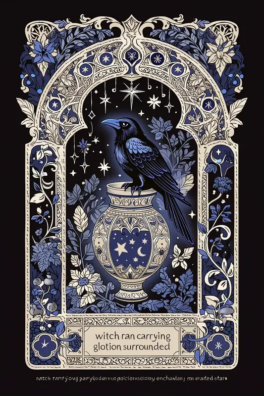 Dark Fantasy Halloween Tarot Cards