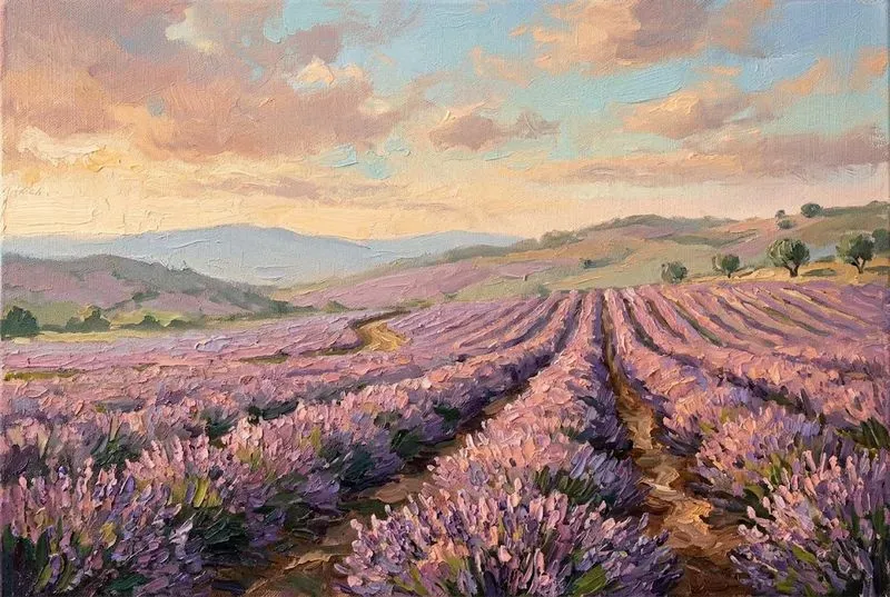 Plein Air Oil Landscape Painting Style