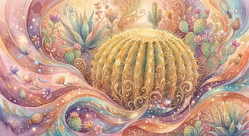 Ethereal Baroque Cacti