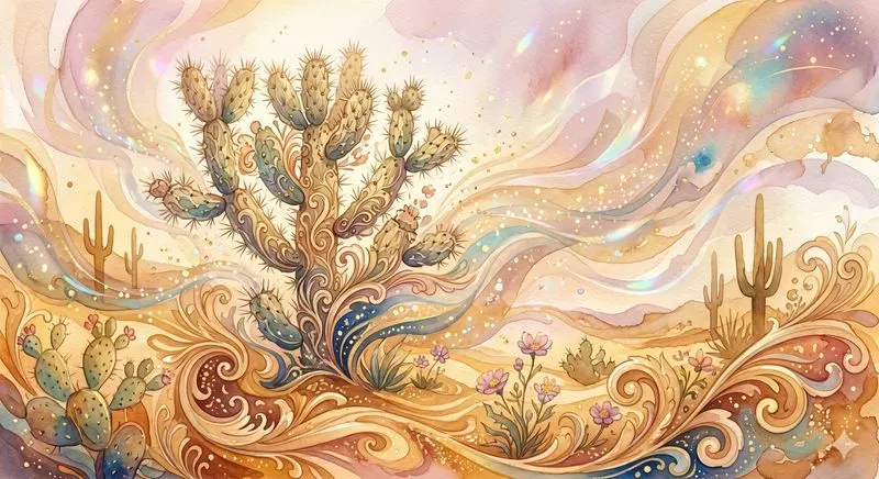 Ethereal Baroque Cacti