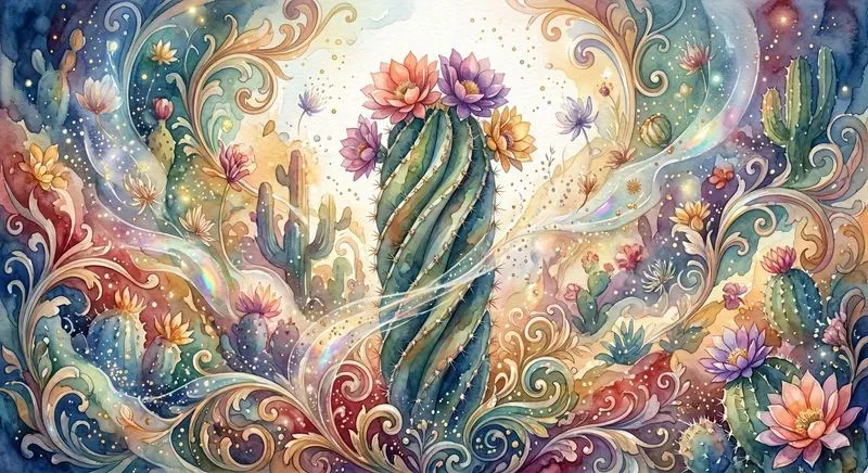 Ethereal Baroque Cacti