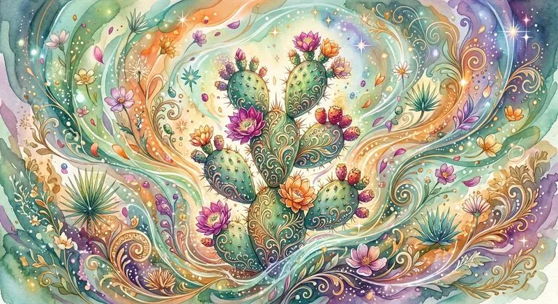 Ethereal Baroque Cacti