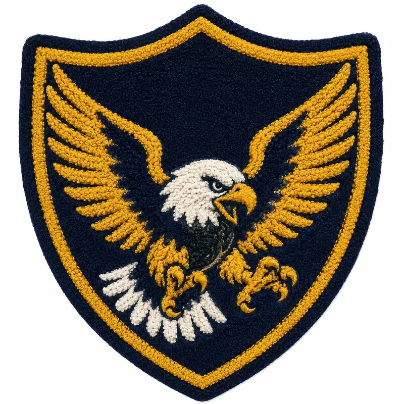 Retro Chenille Embroidery Patches