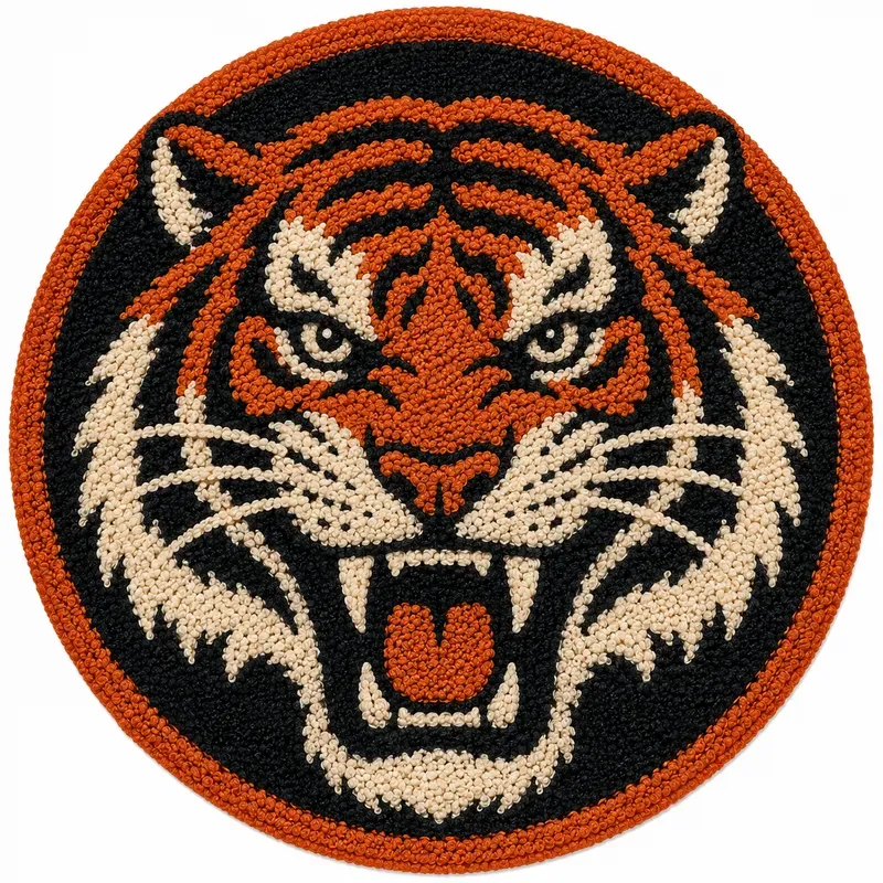 Retro Chenille Embroidery Patches