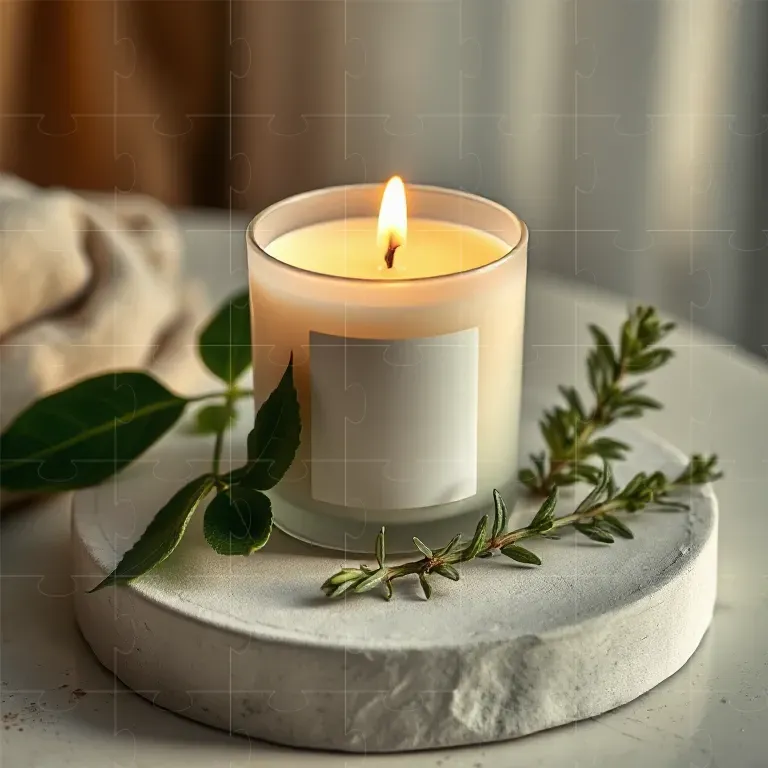 Soy Wax Candle Diffuser Mockups