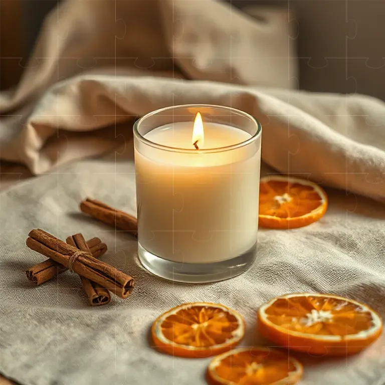 Soy Wax Candle Diffuser Mockups
